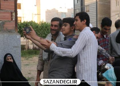 مراسم استقبال از نماینده قرارگاه شهید آنجفی استان مرکزی در لبنان